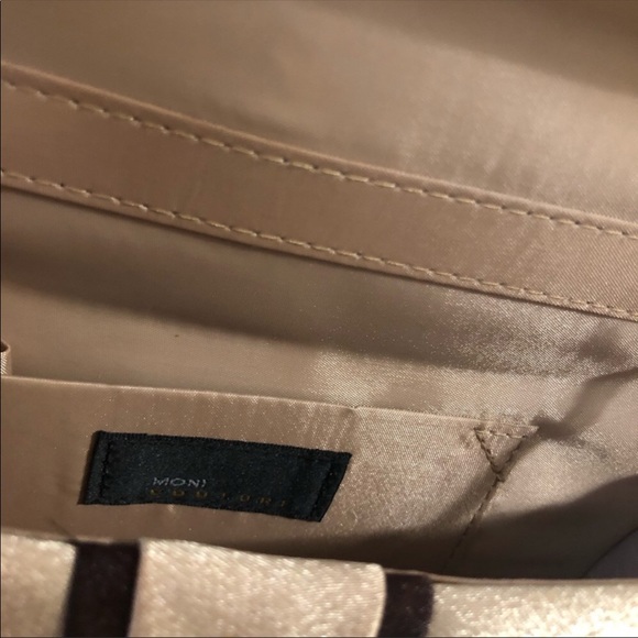 👜 MONI COUTURE EVENING BAG DARK AND LIGHT BROWN BUNDLE 👜 - Picture 10 of 12